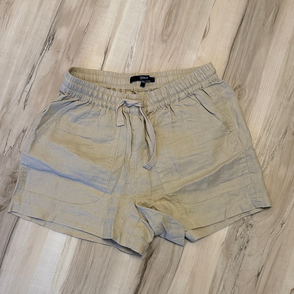Quince 100% Linen Shorts